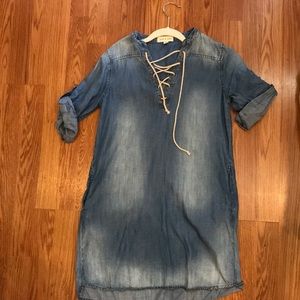 Anthropologie Denim Dress